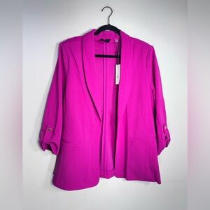 Tahari Magenta Blazer NWT Size XL
